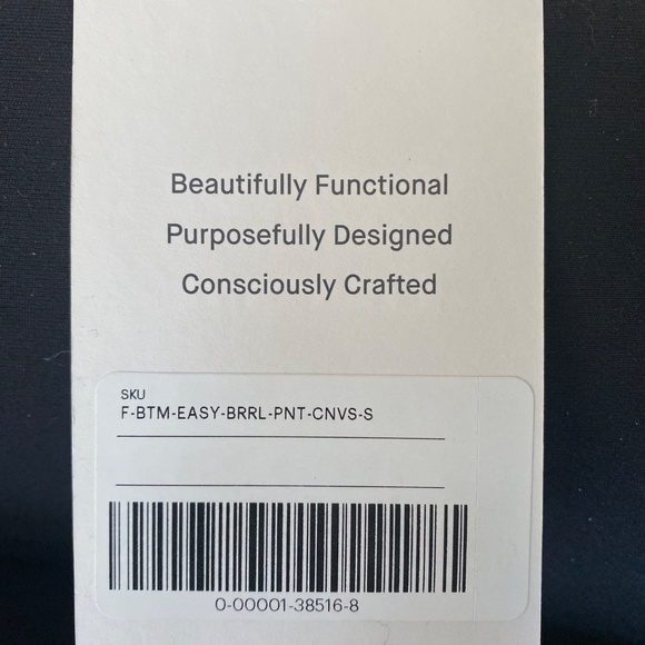 Everlane Women's Easy Barrel Pant in Canvas, Size Small, Cotton/Twill - Picture 3 of 3